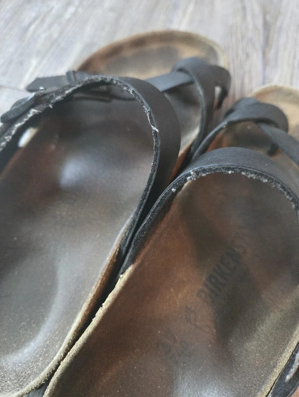 Black Birkenstocks